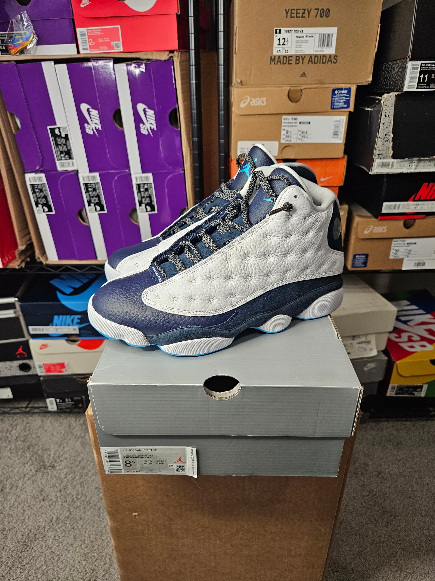 Size 8.5 - AJ 13 Retro Obsidian