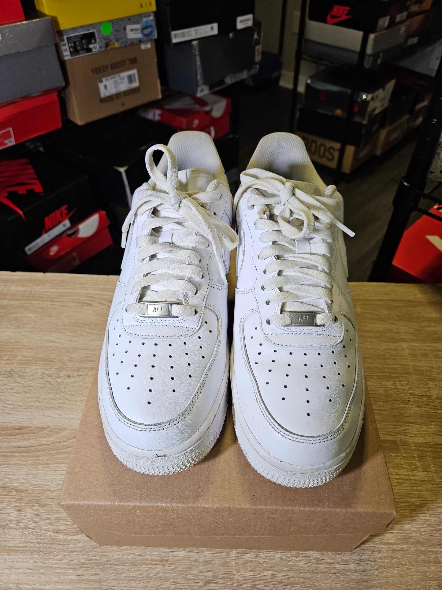 Size 9 - Air Force 1 White