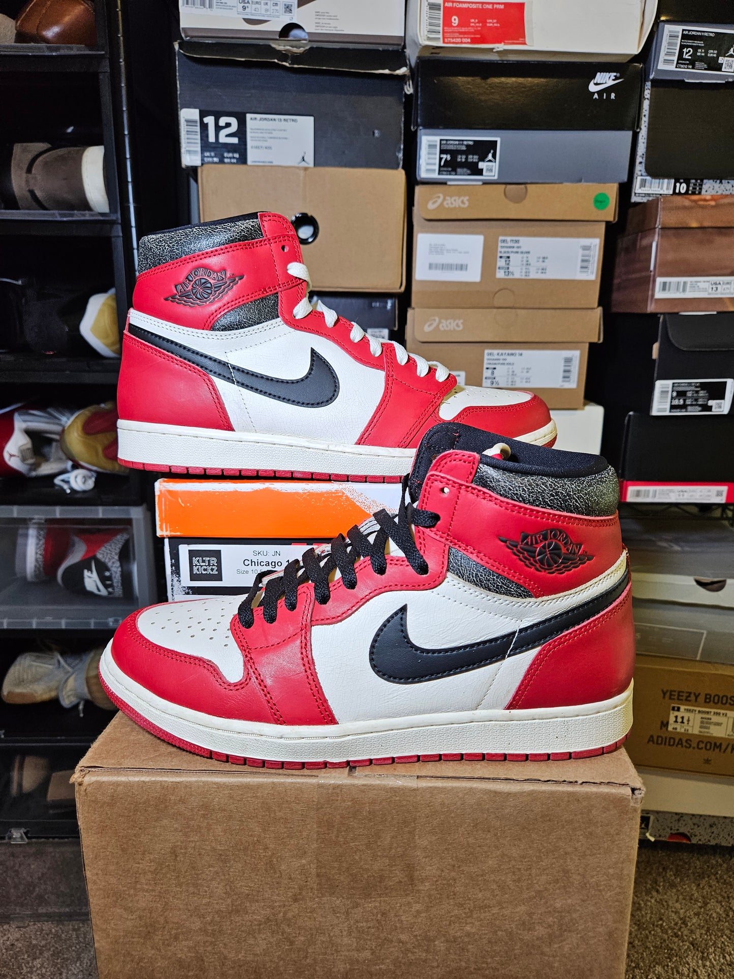 Size 10.5 - AJ 1 Retro High OG Chicago Reimagined Lost & Found 2022