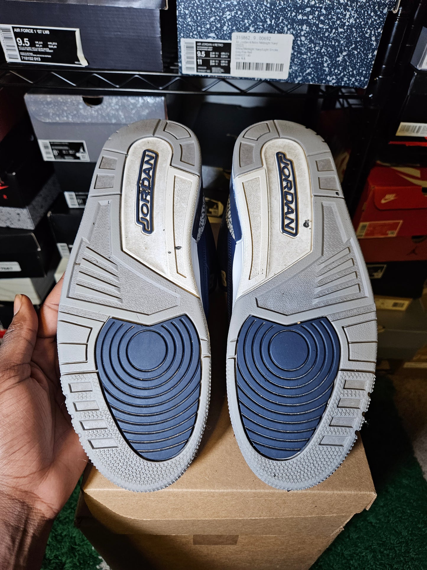 Size 12 - AJ 3 Georgetown