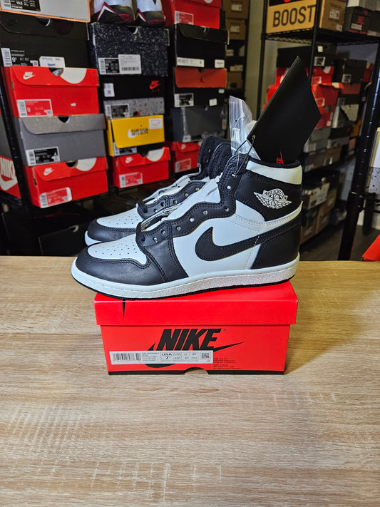 Size 7.5 - AJ 1 Retro '85 OG High Black White