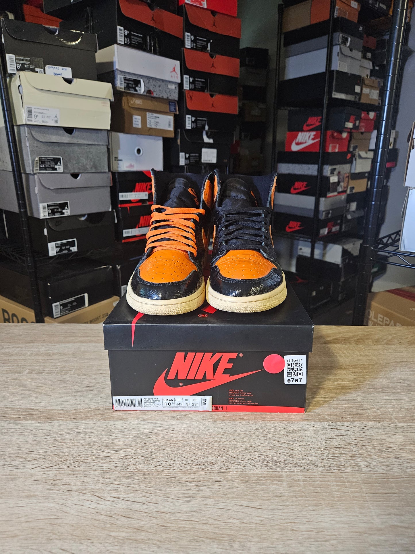 Size 10.5 - AJ 1 Retro OG High Shattered Backboard 3.0