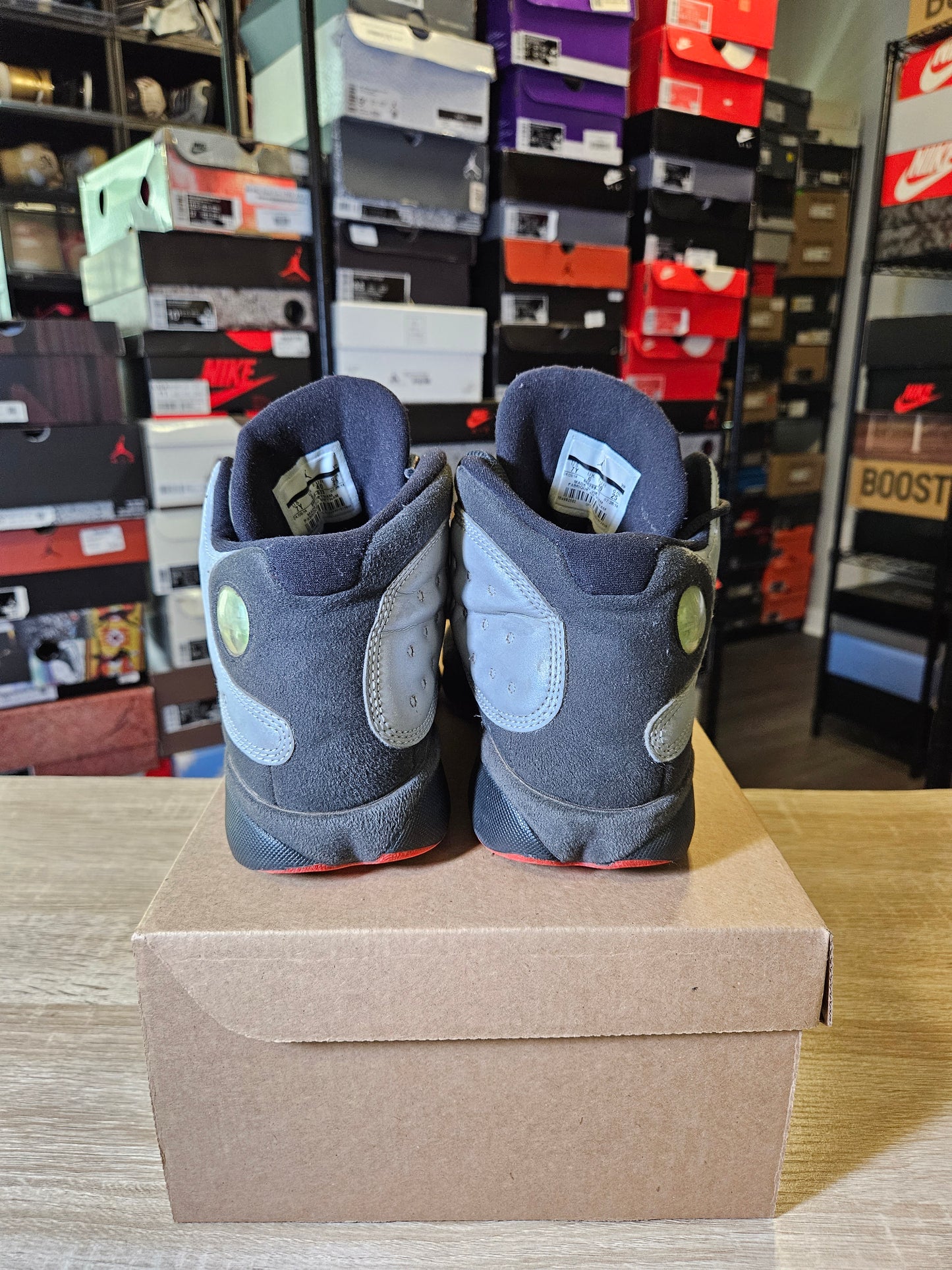 Size 7 (GS) - AJ 13 Retro Premium Mid Reflective Silver