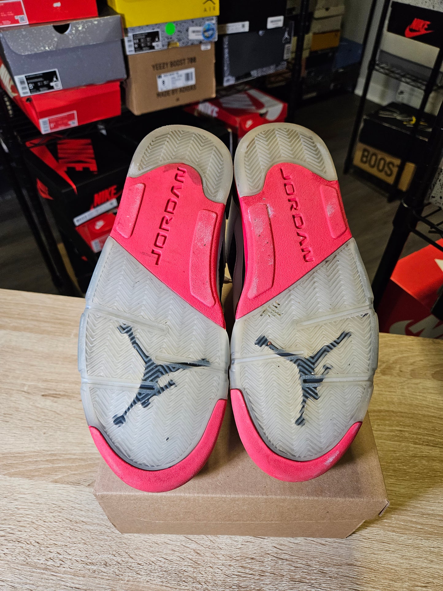 Size 10 - AJ 5 Retro 2016 Low Fire Red
