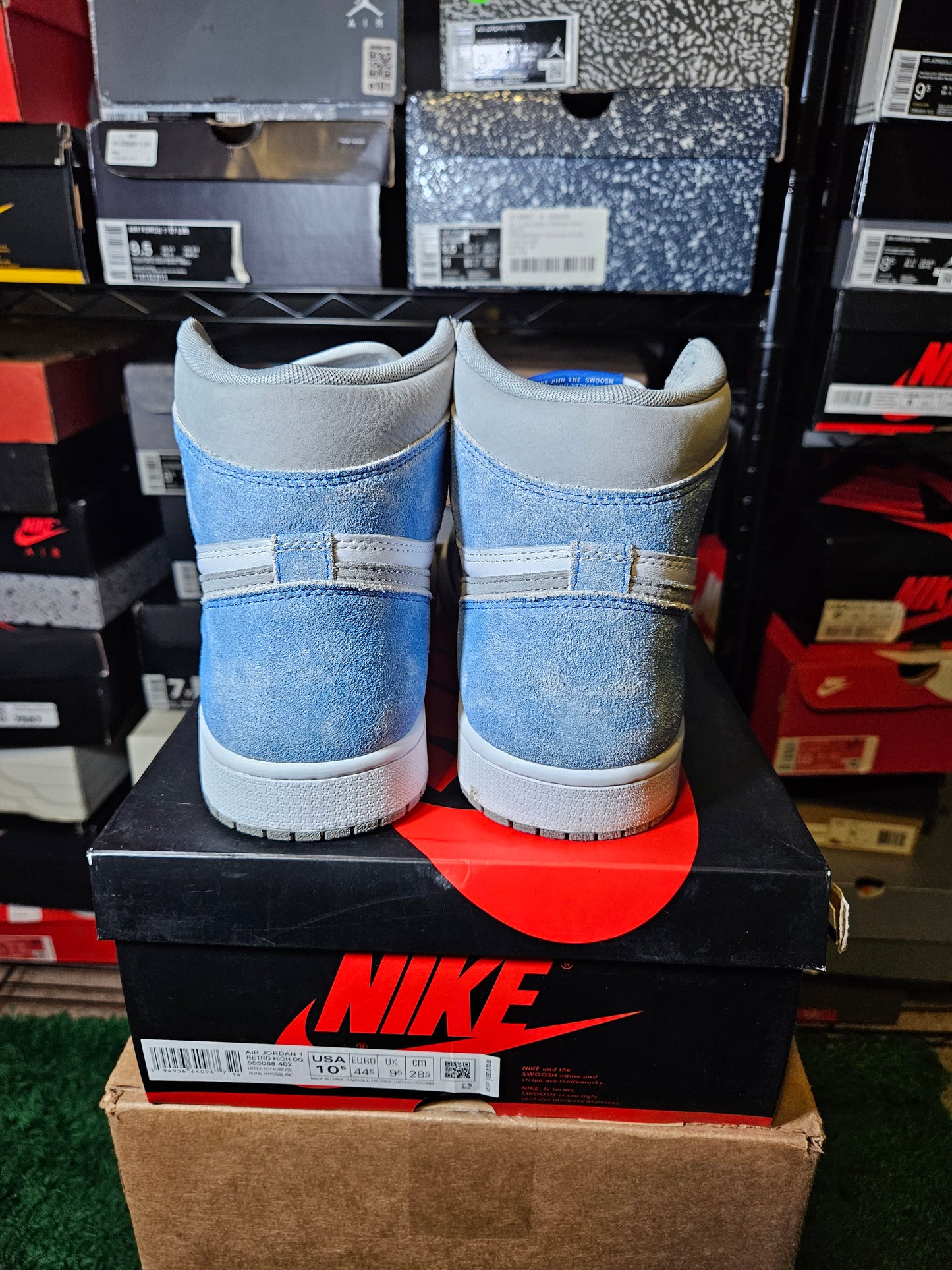Size 10.5 - AJ 1 Retro OG High Hyper Royal