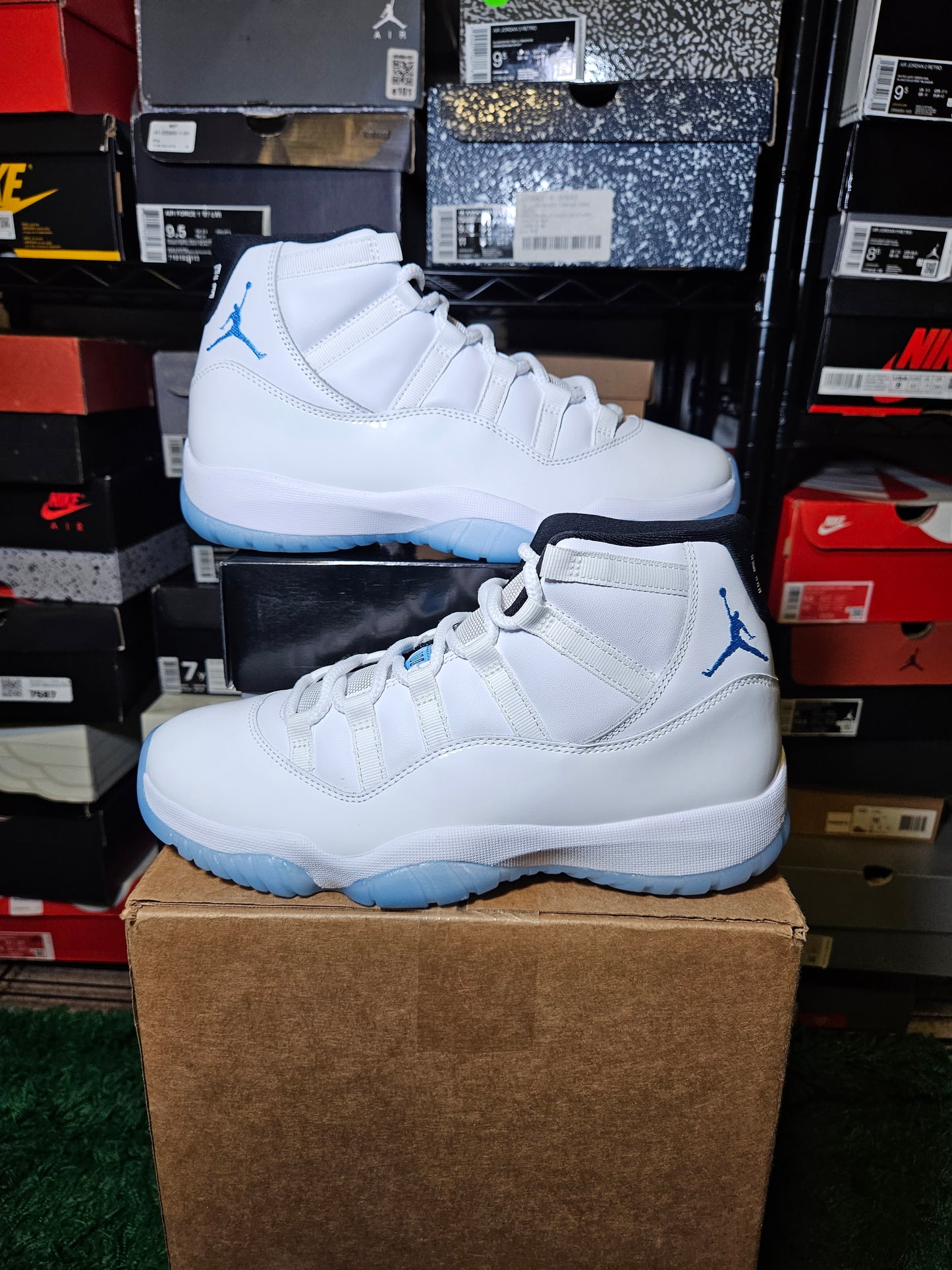Size 9 - Air Jordan 11 Retro 2024 Legend Blue / Columbia
