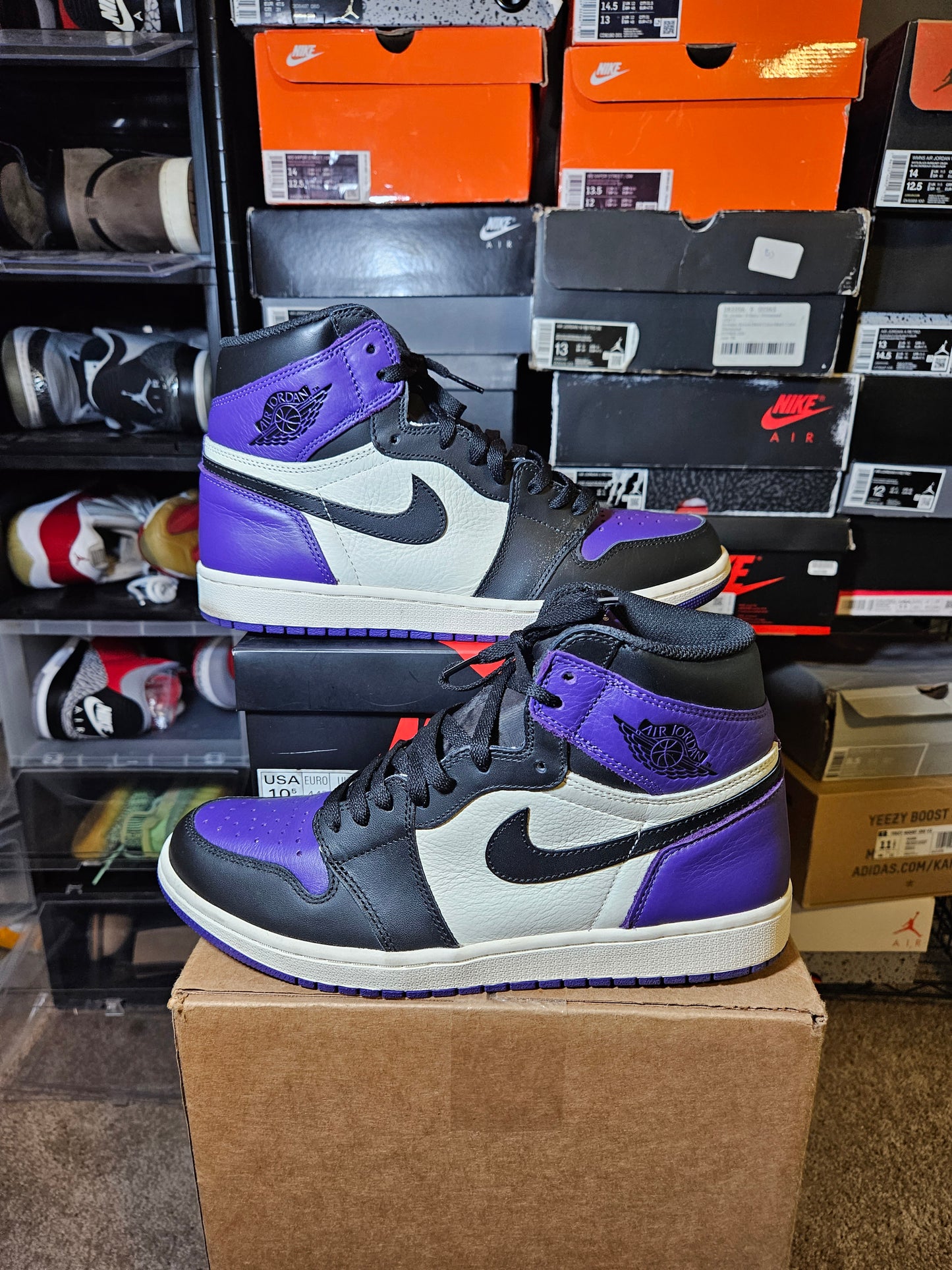 Size 10.5 - AJ 1 Retro OG High Court Purple