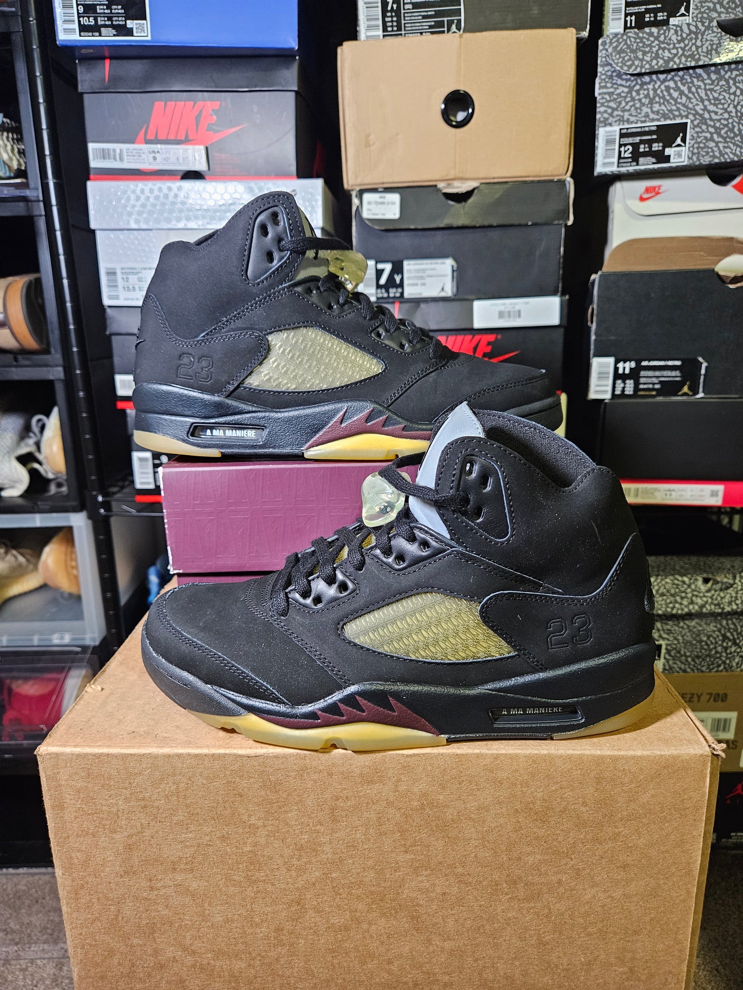 Size 8 - AJ 5 Retro x A Ma Maniere Mid Dusk