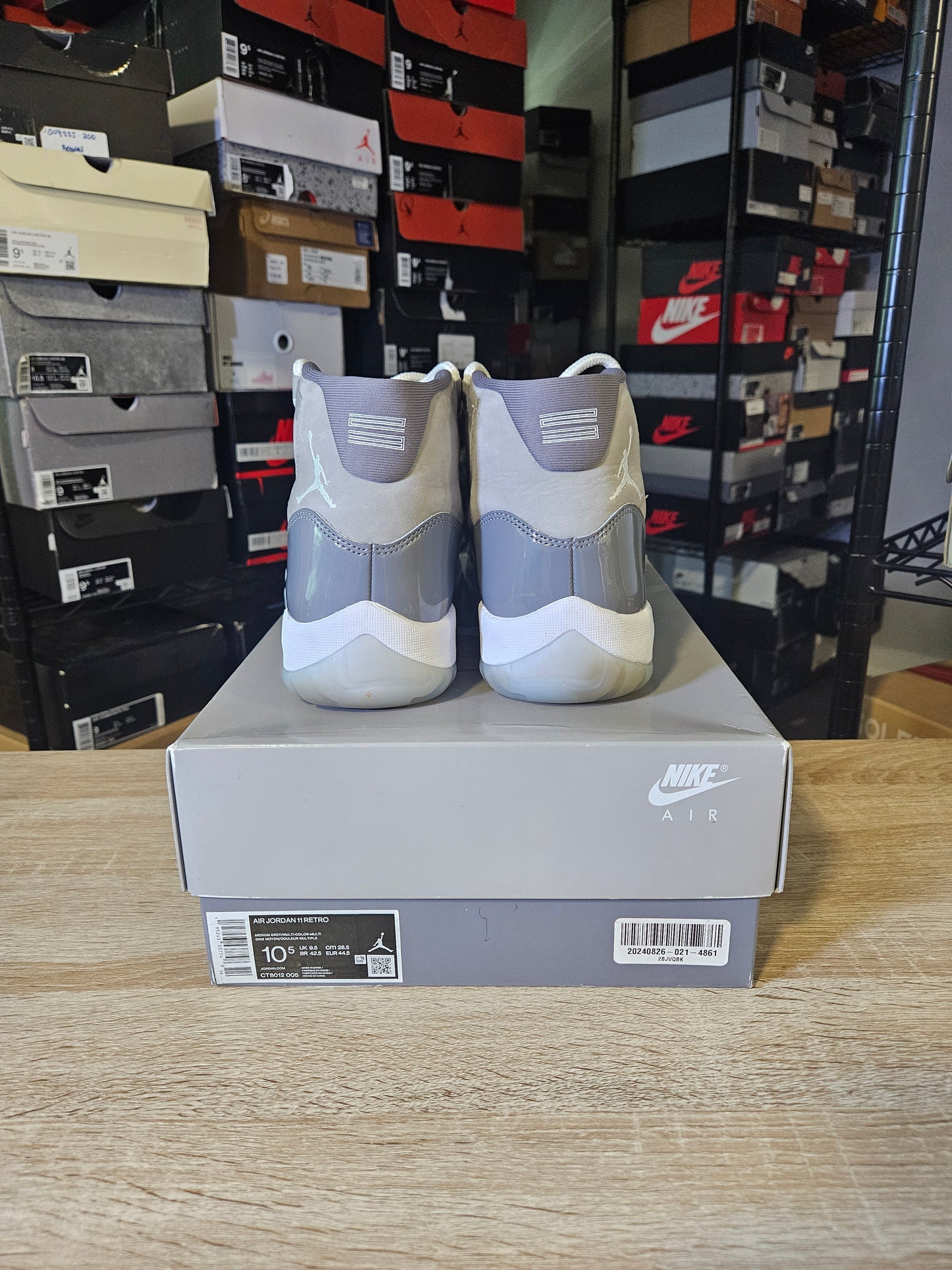 Size 10.5 - AJ 11 Retro High Cool Grey