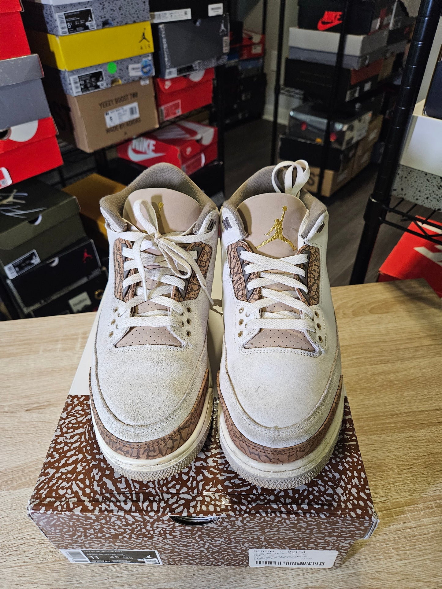 Size 11 - AJ 3 Retro Low Palomino