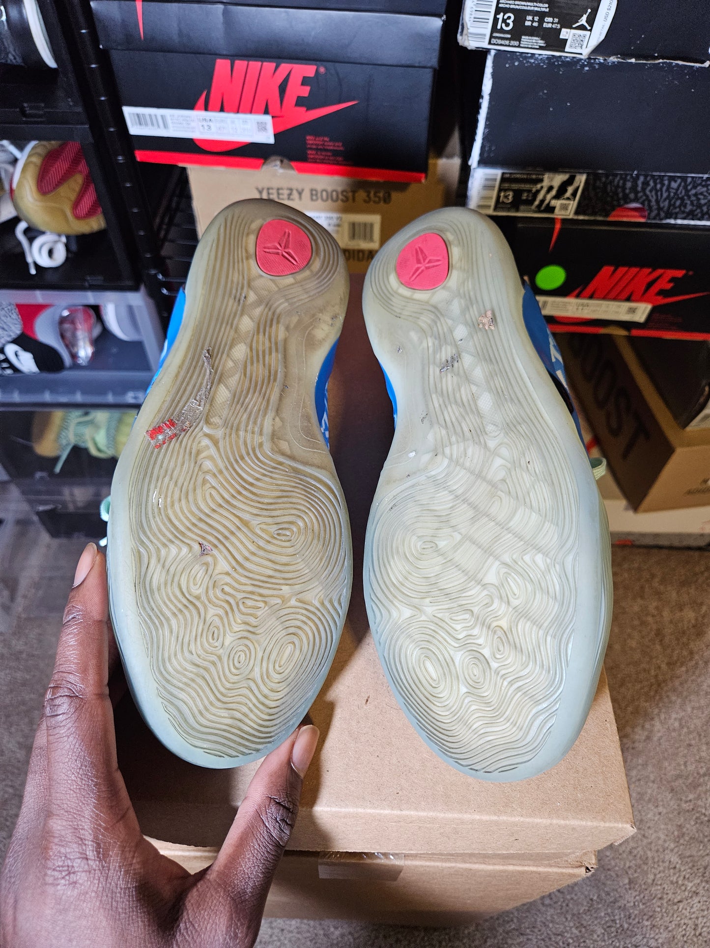 Size 7 - Kobe 8 Hyper Cobalt GS