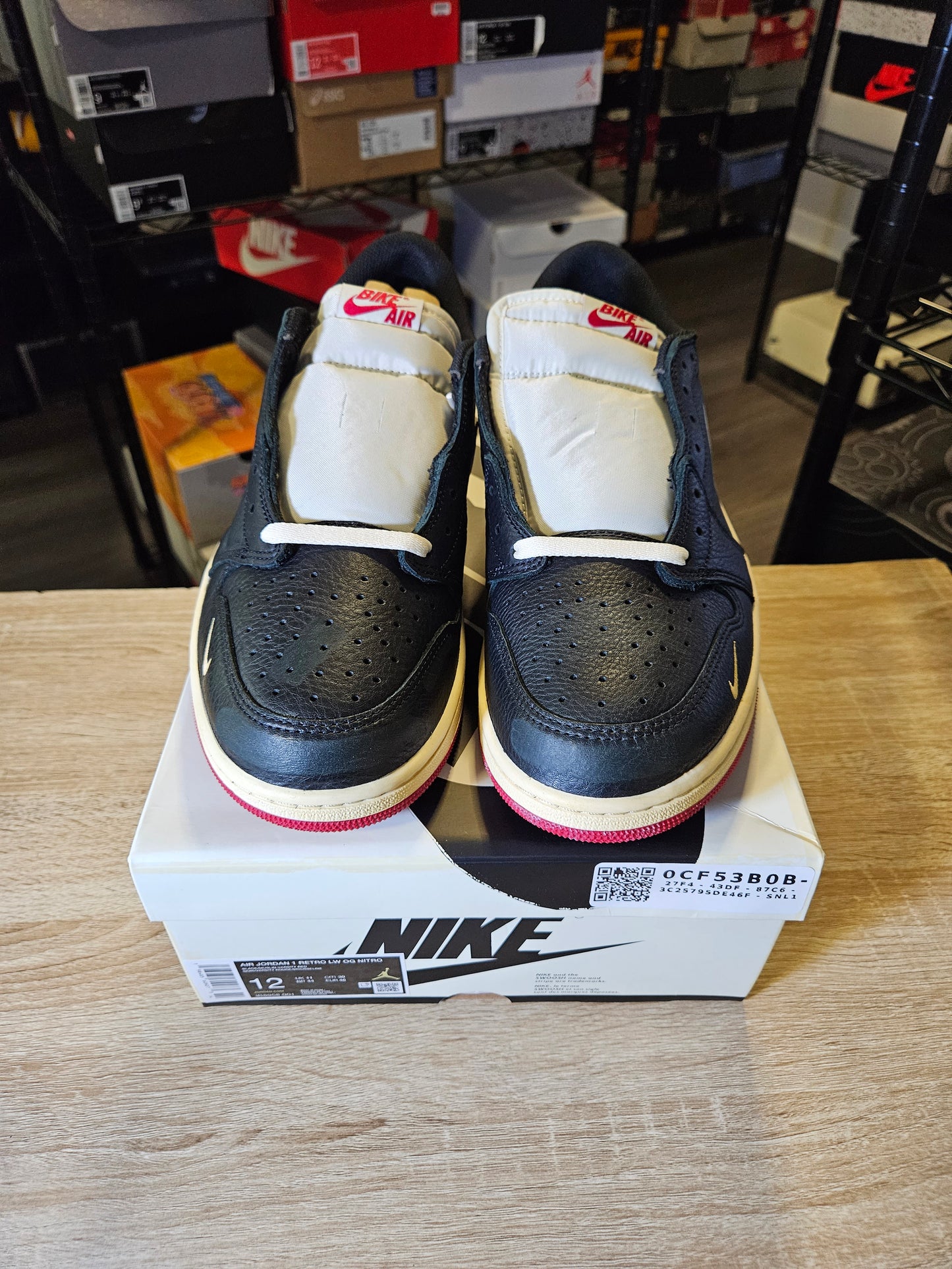 Size 12 - Nigel Sylvester x AJ 1 OG Low Better With Time