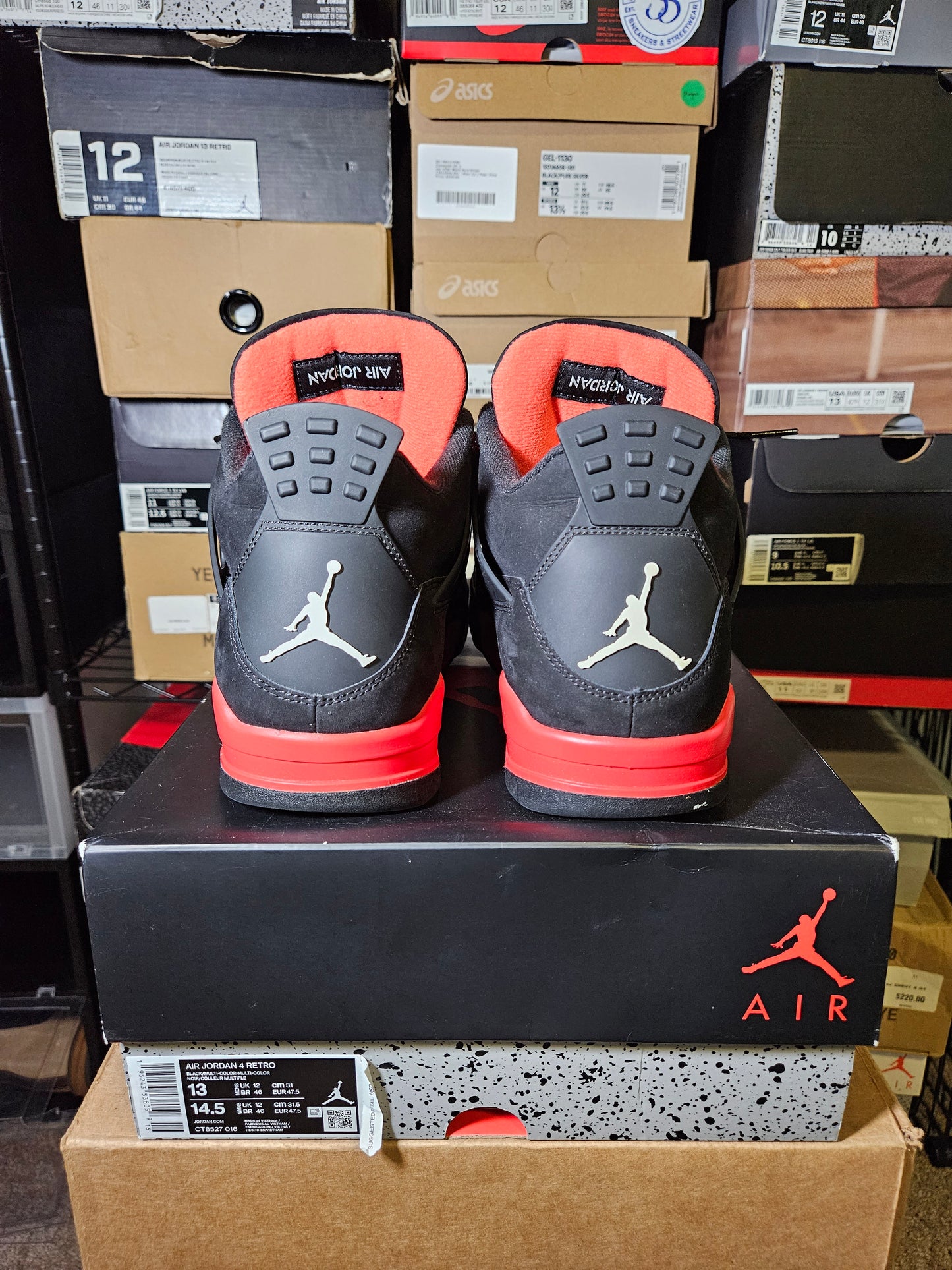 Size 13 - AJ 4 Red Thunder