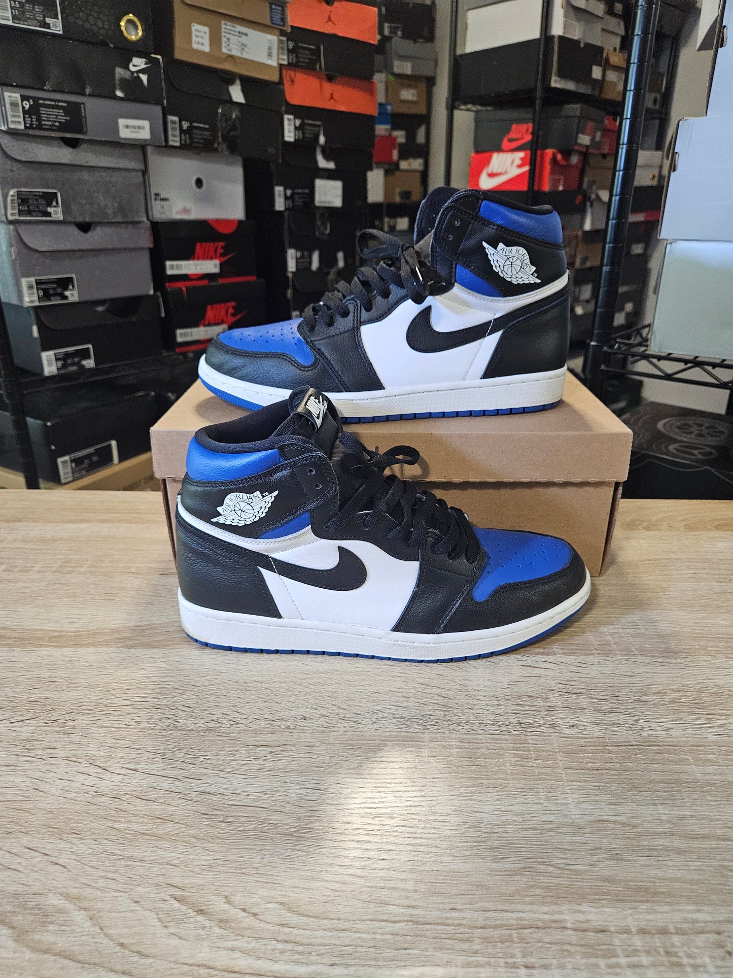Size 10.5 - AJ 1 Retro OG High Royal Toe