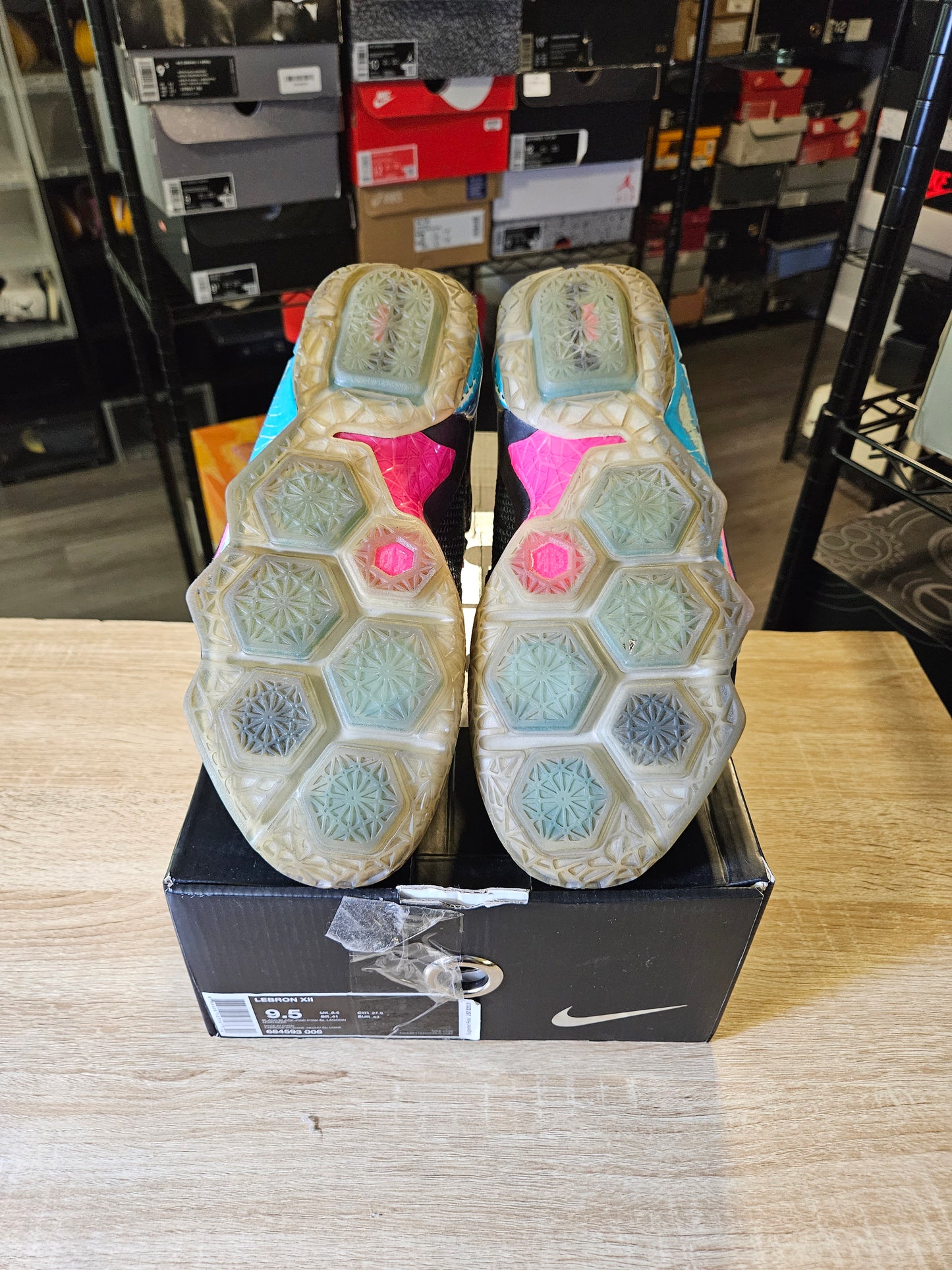 Size 9.5 - LeBron 12 23 Chromosomes