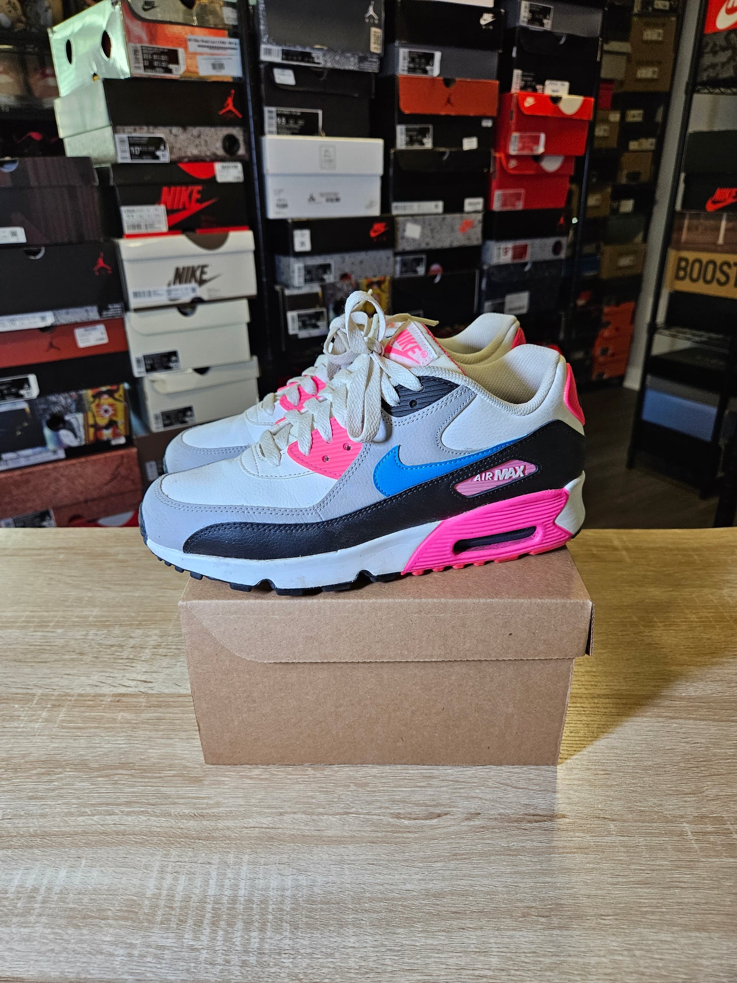 Size 7 - Nike Air Max 90 Pink & Blue