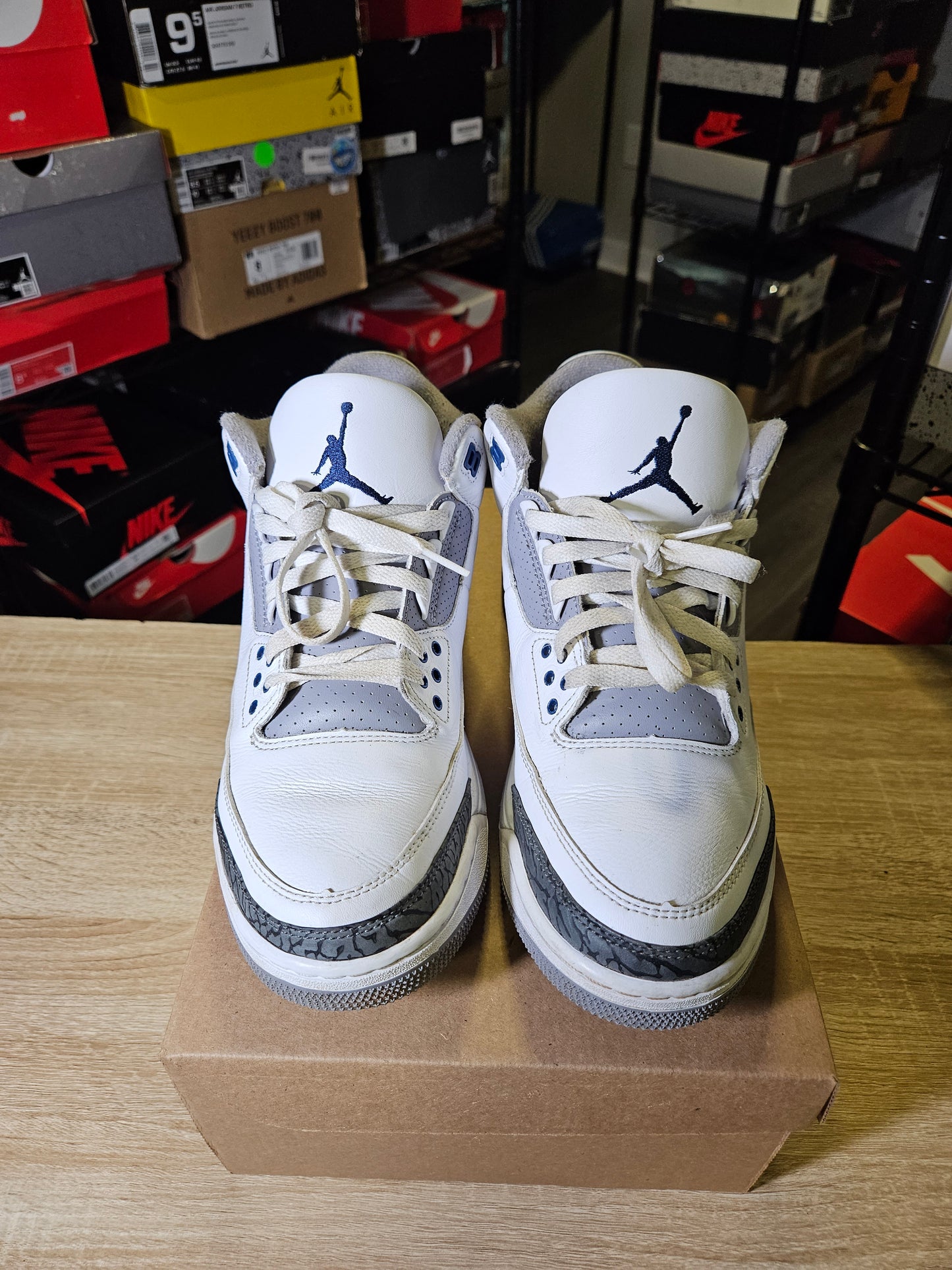 Size 9.5 - AJ 3 Retro Midnight Navy