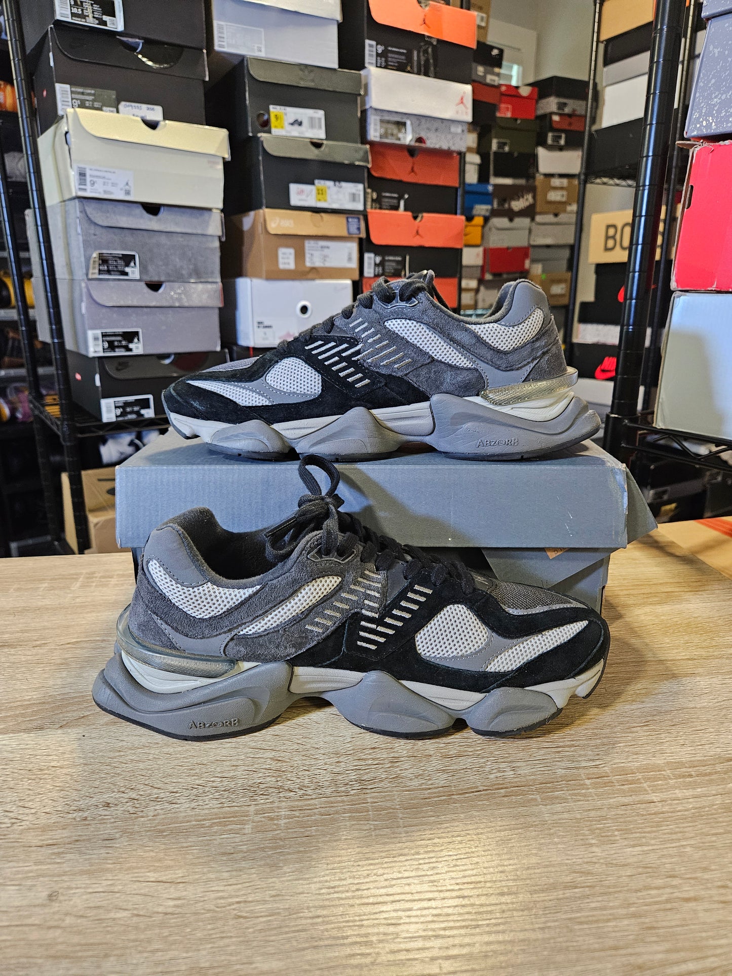 Size 9.5 - NB 9060 Black Castlerock