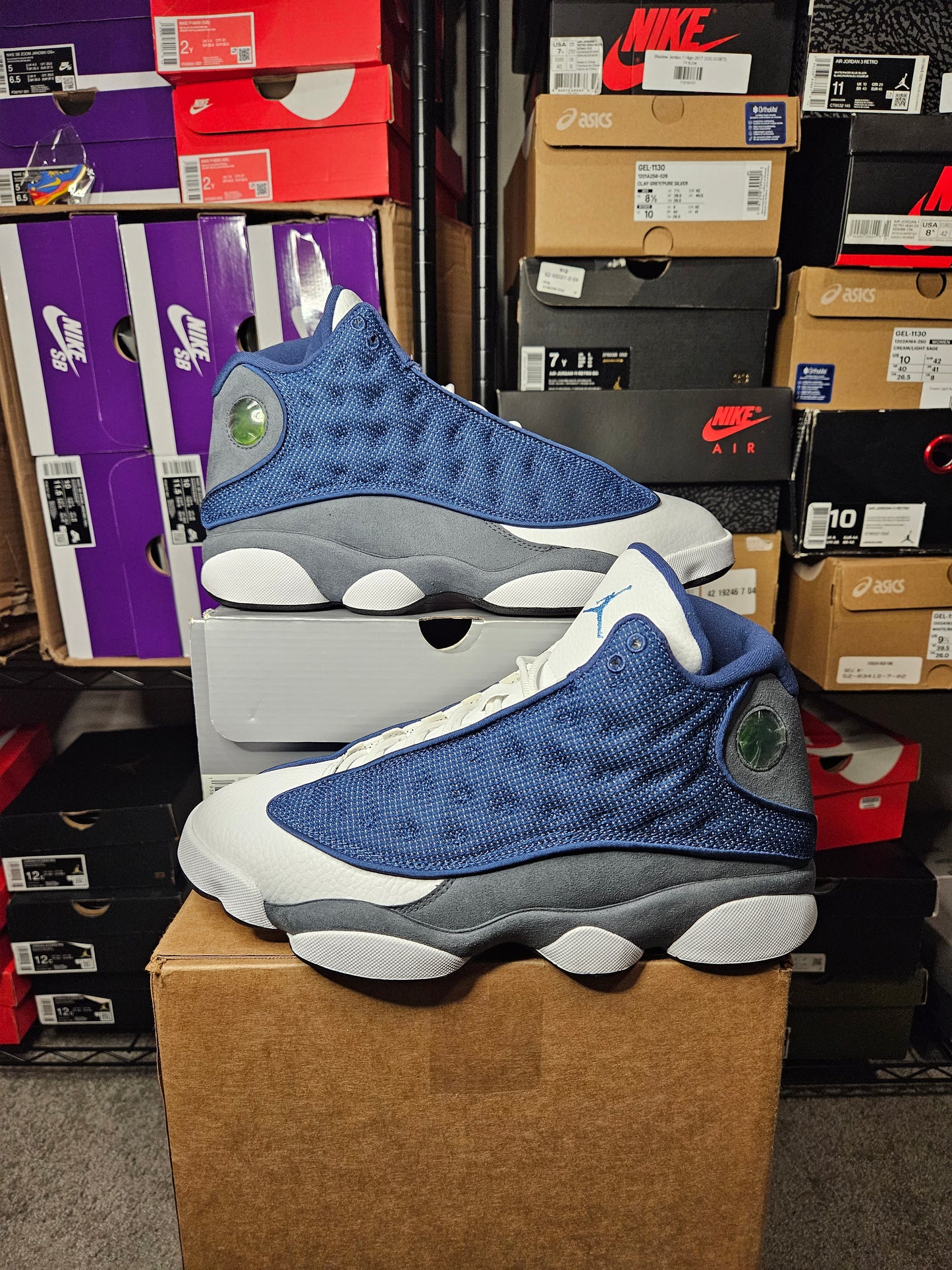Size 9.5 - AJ 13 Retro Mid Flint
