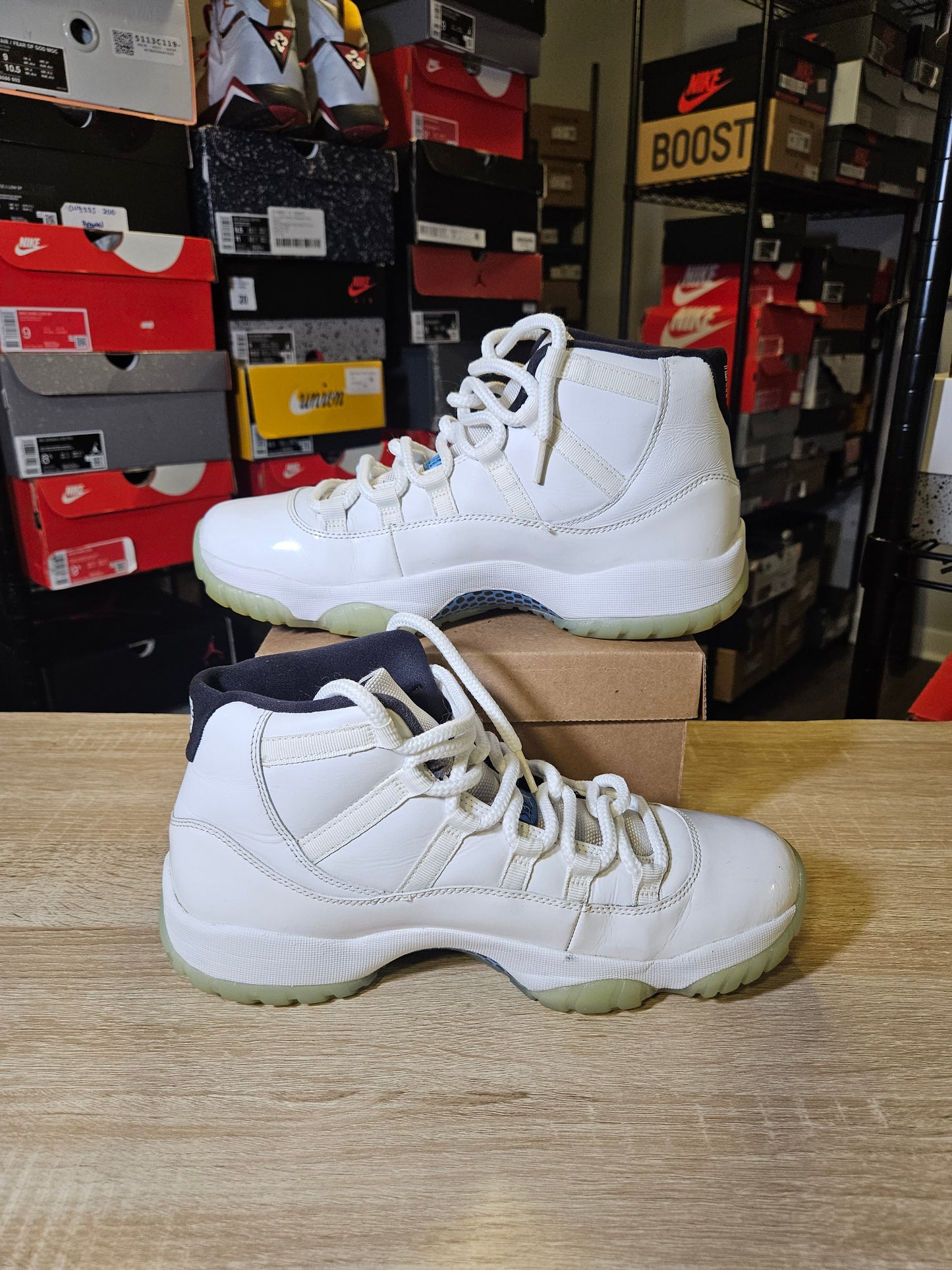 Size 9.5 - AJ 11 Retro High Legend Blue