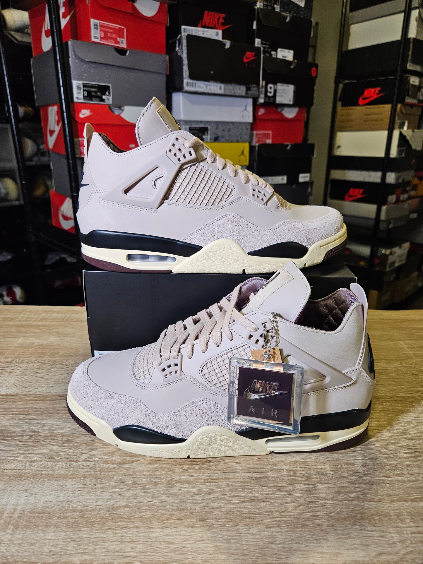 Size 13.5W/12M - A Ma Maniére x AJ 4 Retro While You Were Sleeping