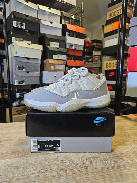 Size 8.5 - AJ 11 Retro Low Cement Grey