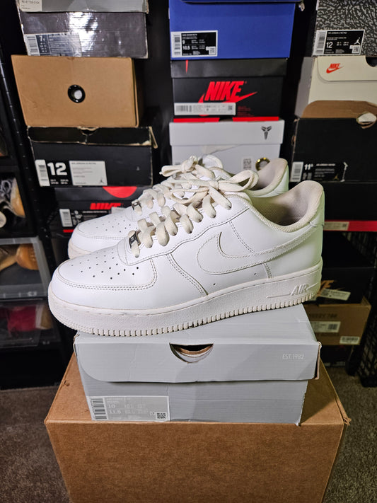 Size 10 - AF 1 White