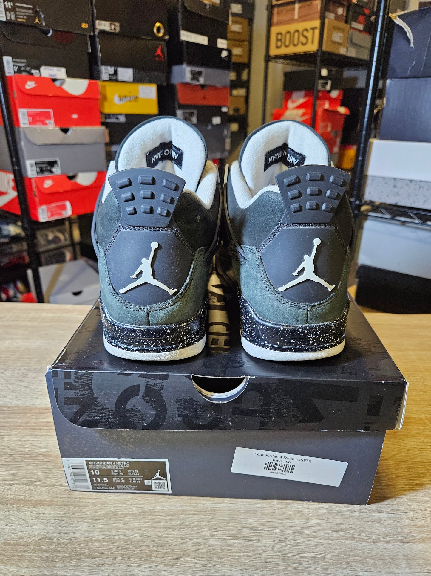 Size 10.5 - AJ 4 Retro 2024 Fear