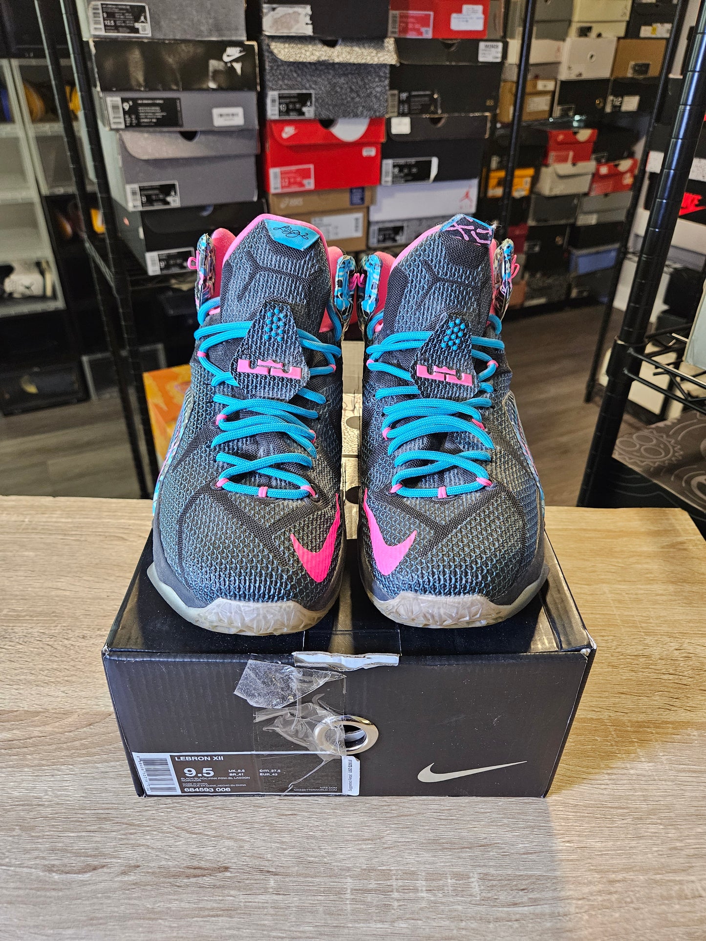 Size 9.5 - LeBron 12 23 Chromosomes