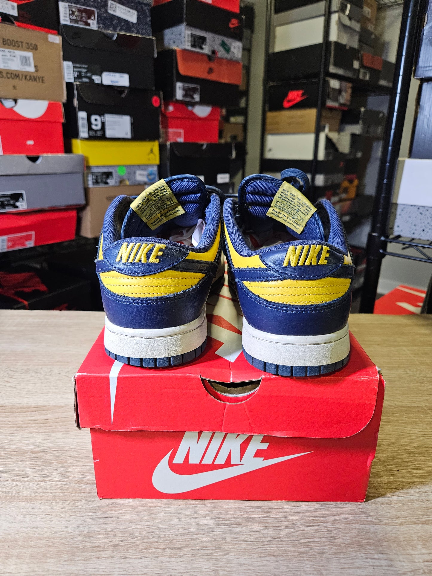 Size 8.5 - Dunk Low Michigan 2021