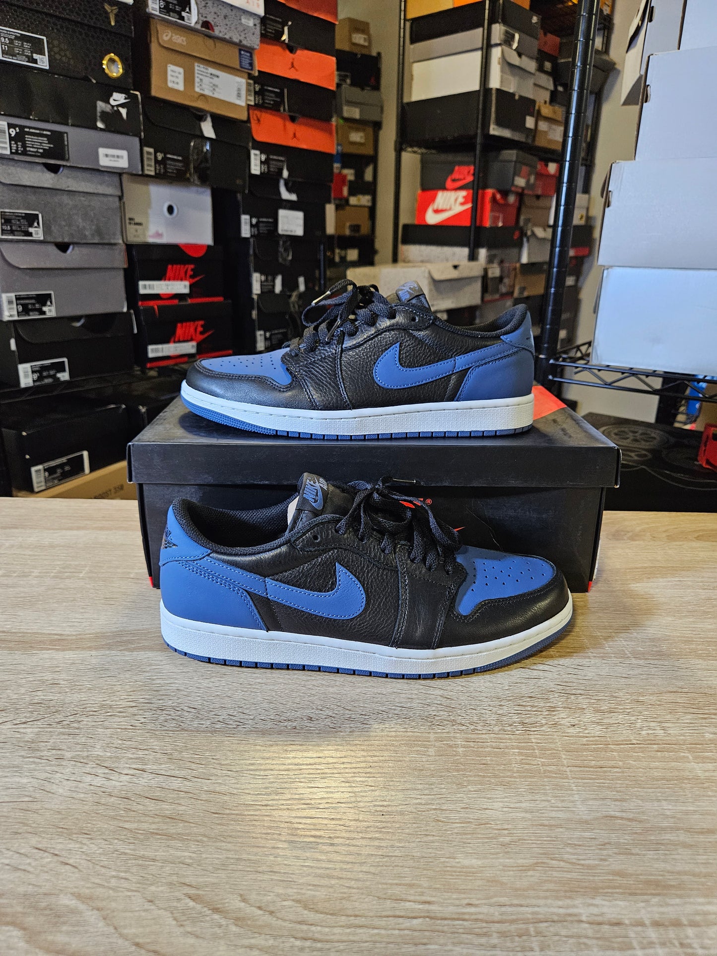Size 10 - AJ 1 Low OG Mystic Navy