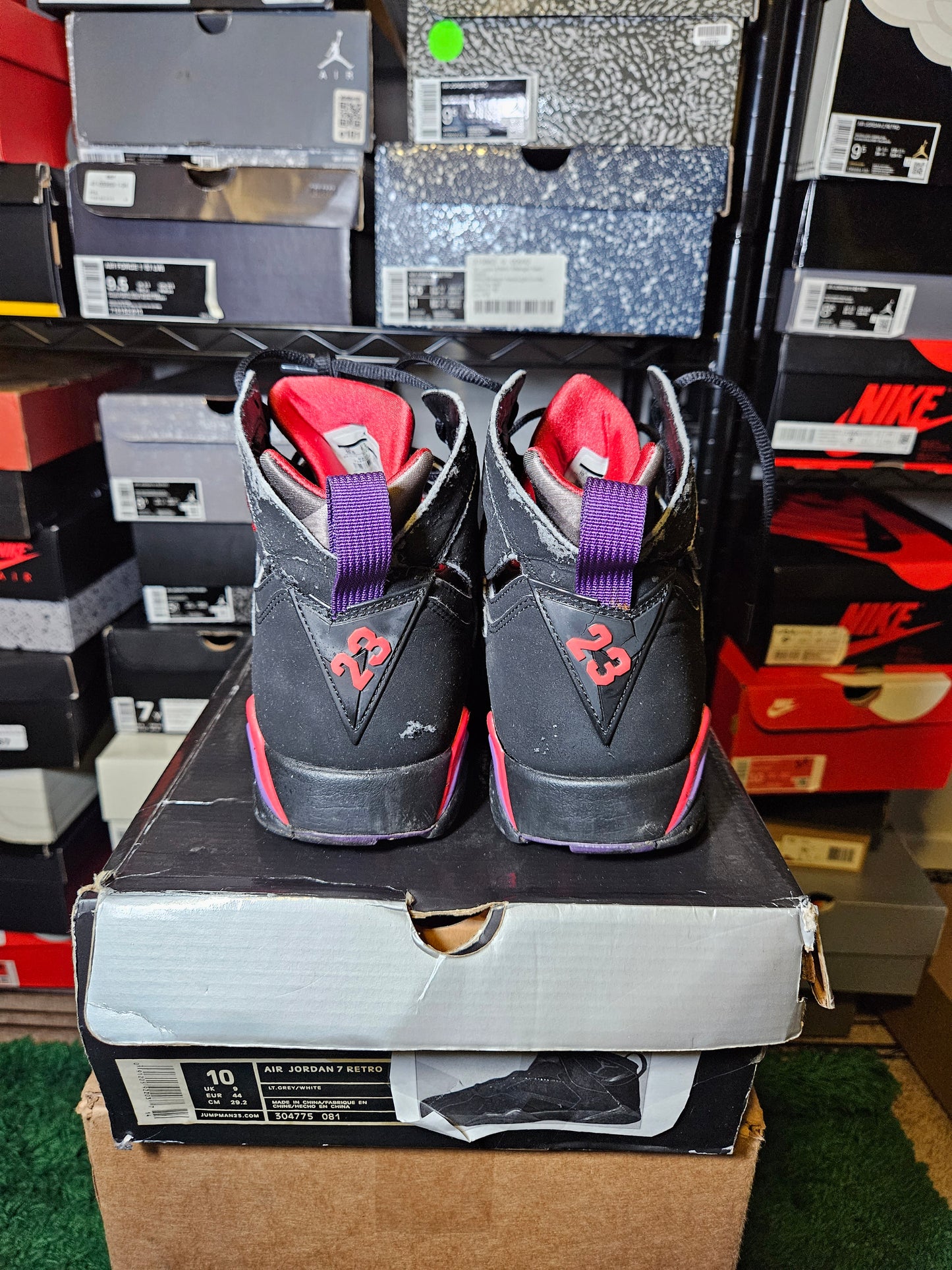 Size 10.5 - AJ 7 Retro 2012 Raptor
