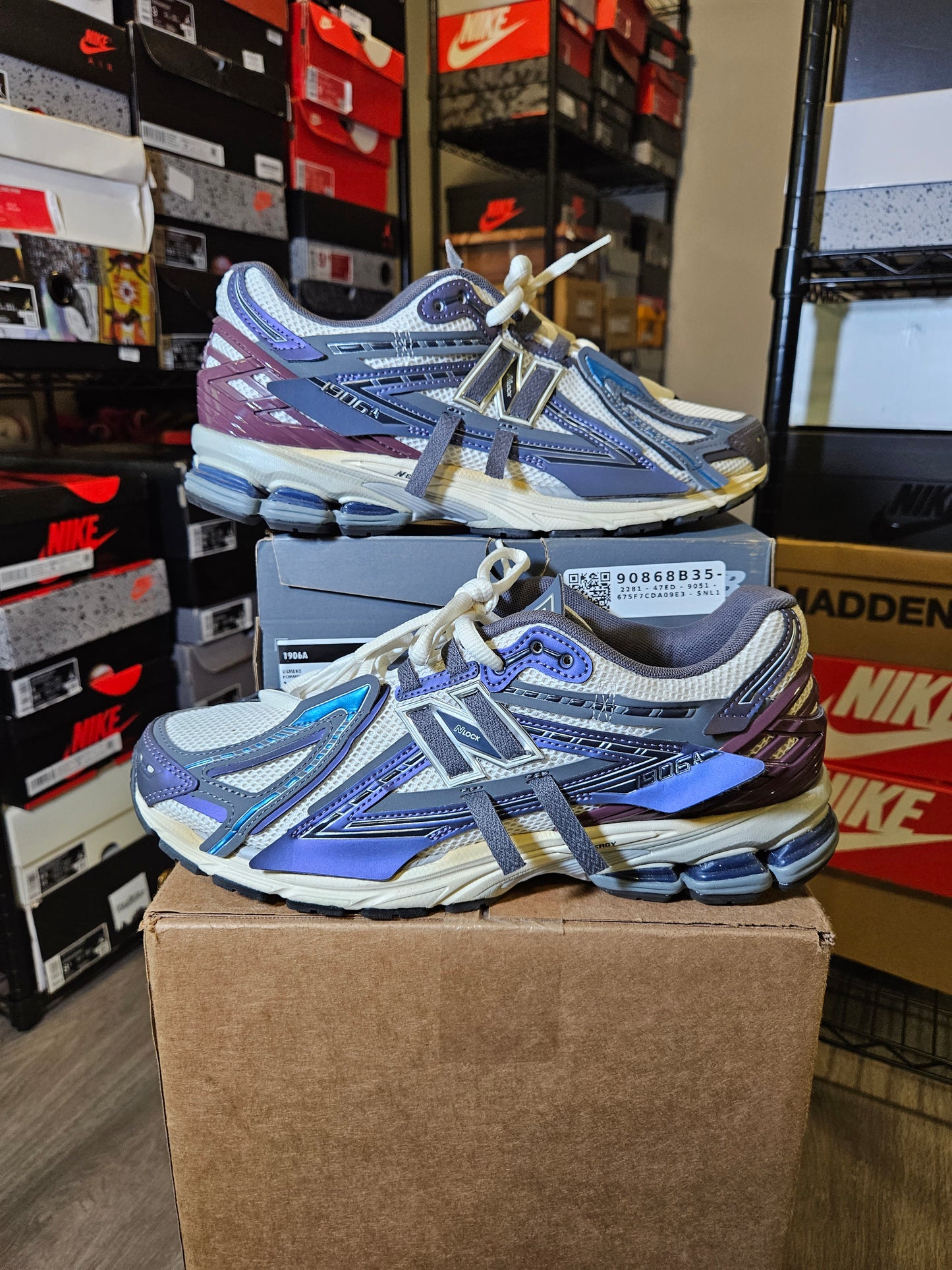 Size 11.5 - New Balance 1906A Inkwell Sea Salt