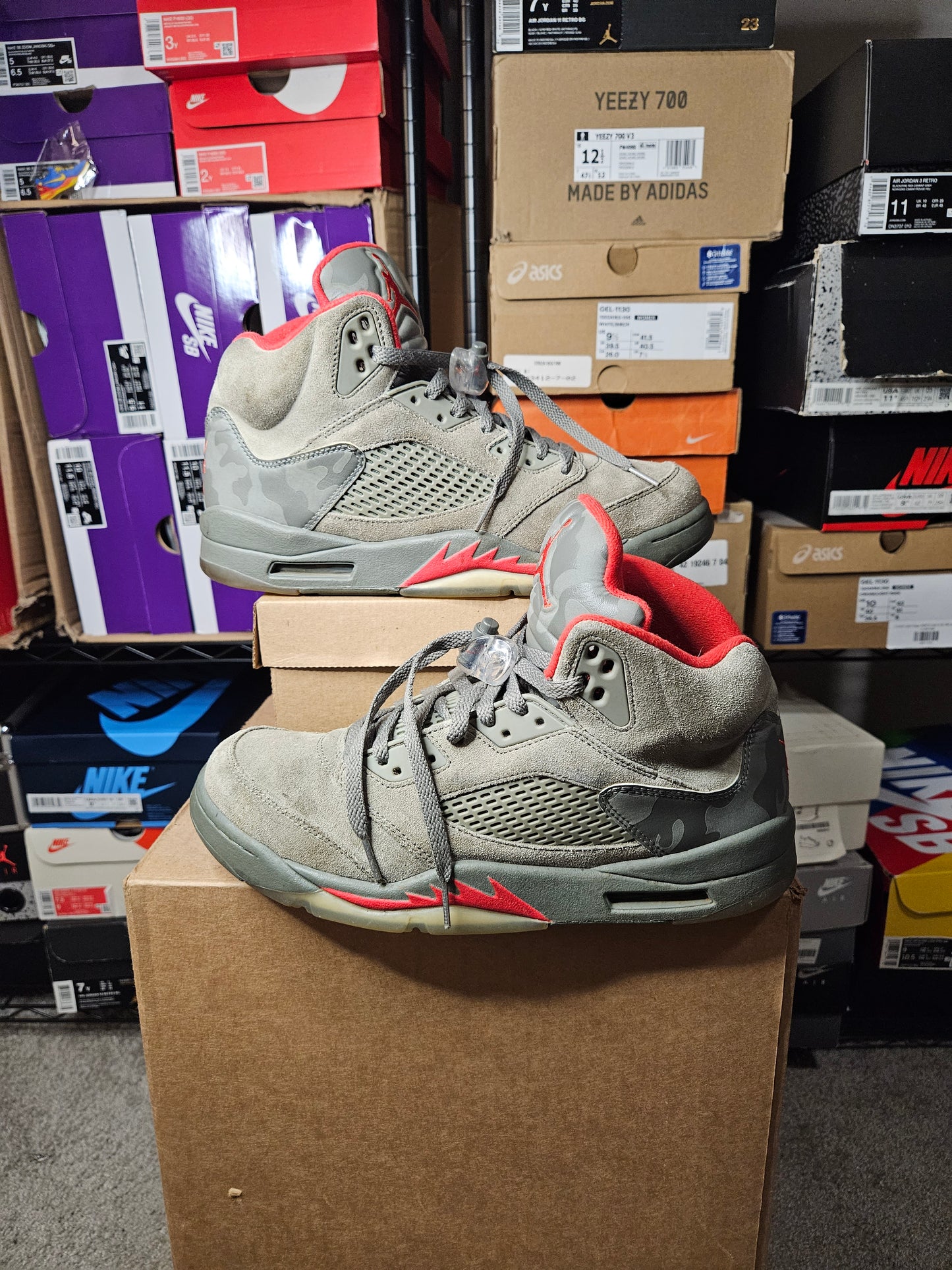 Size 10 - AJ 5 Retro 2024 Olive