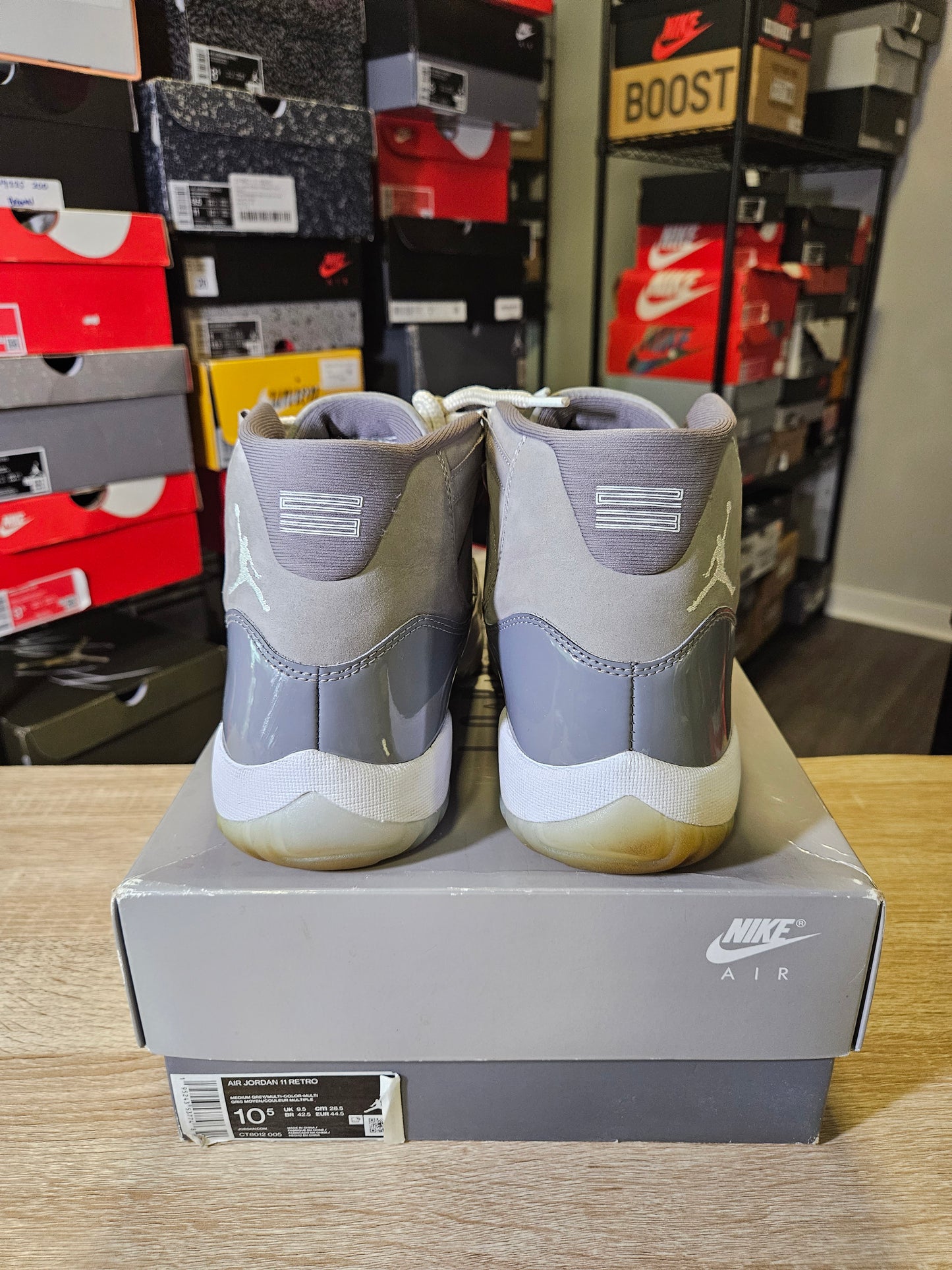 Size 10.5 - AJ 11 Retro High Cool Grey