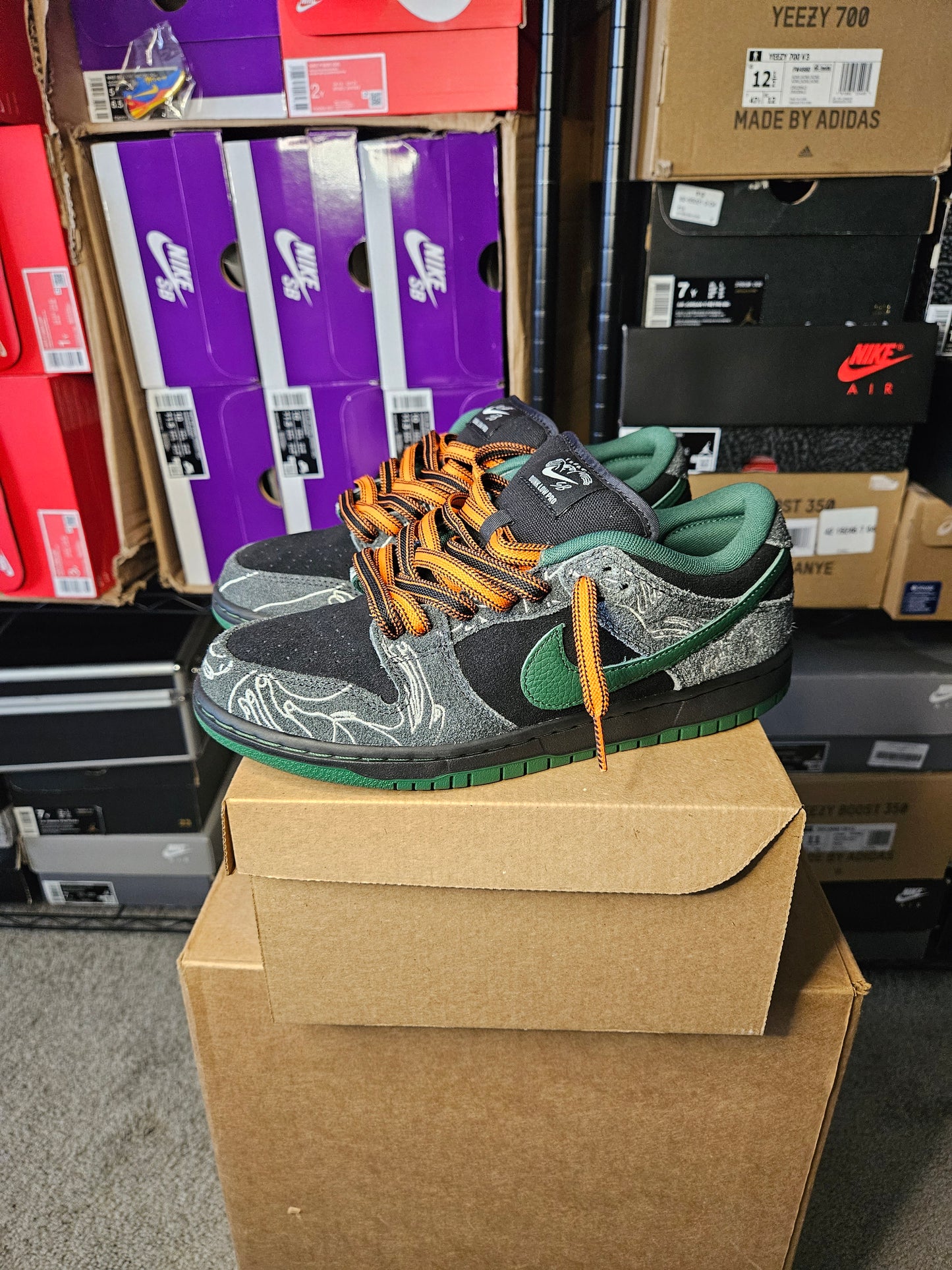 Size 6.5 - THERE Skateboards x Dunk SB Low Ultra Humanized