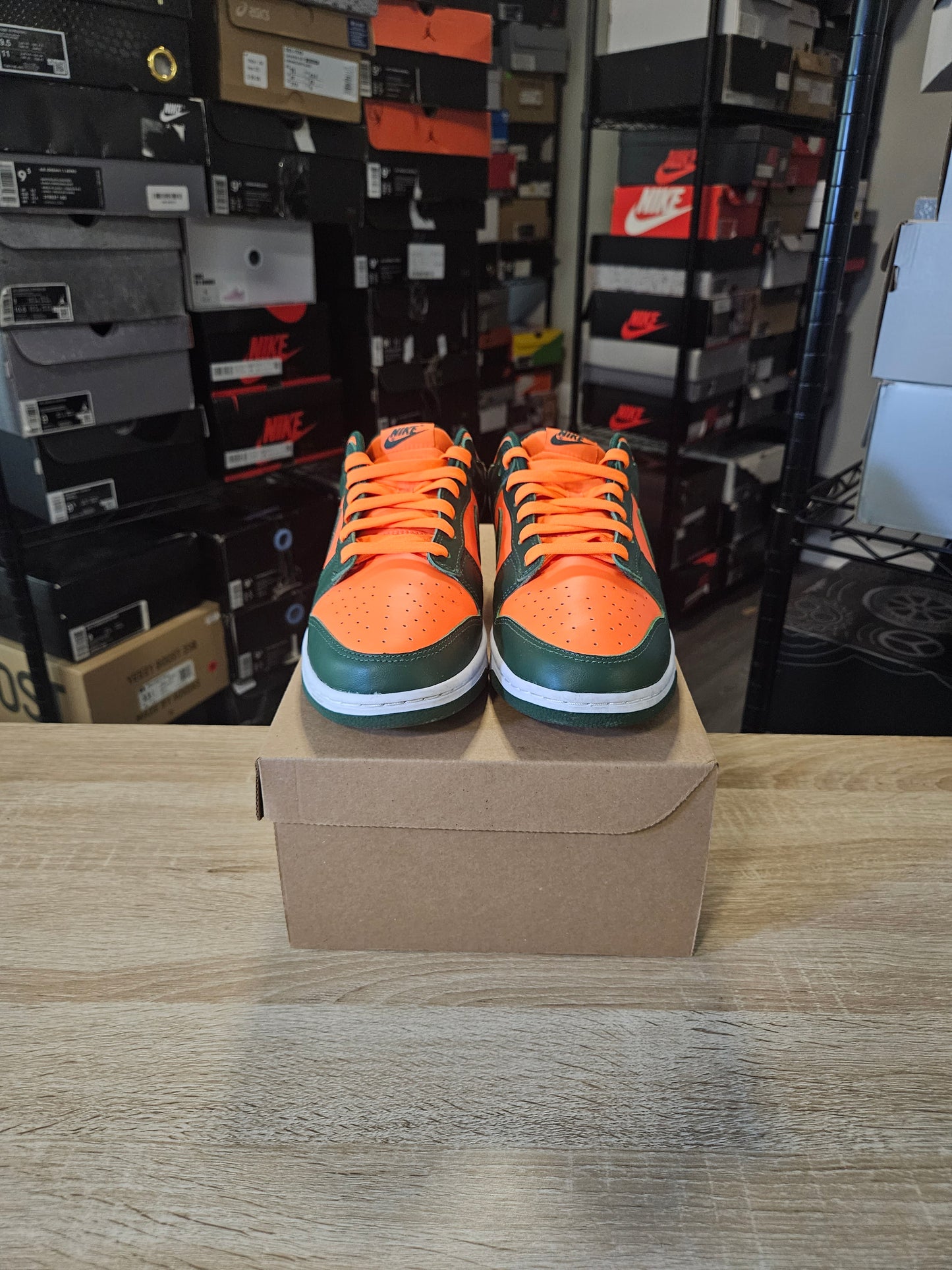 Size 10.5 - Dunk Low Miami Hurricanes