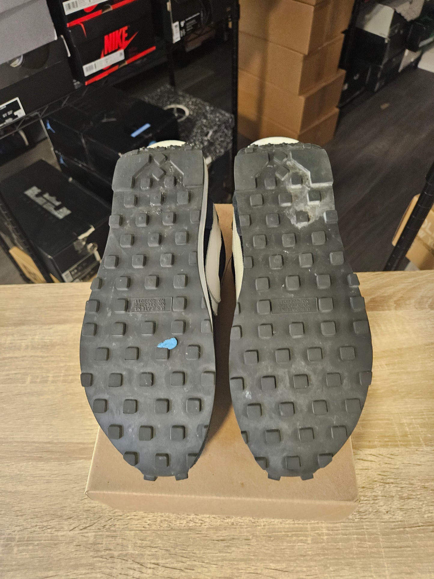 Size 11 - LDV Waffle x Fragment Design x sacai Low Blackened Blue