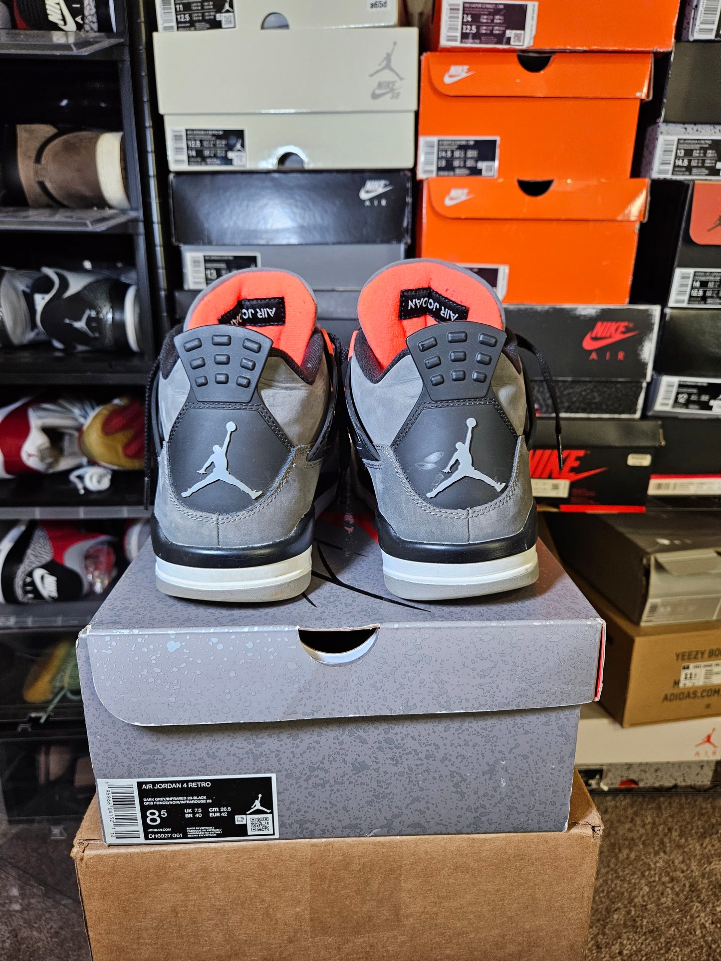 Size 8.5 - AJ 4 Retro Mid Infrared