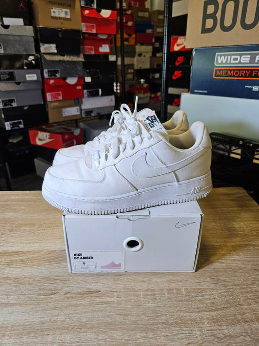 Size 9 - AF 1 By You  White Custom