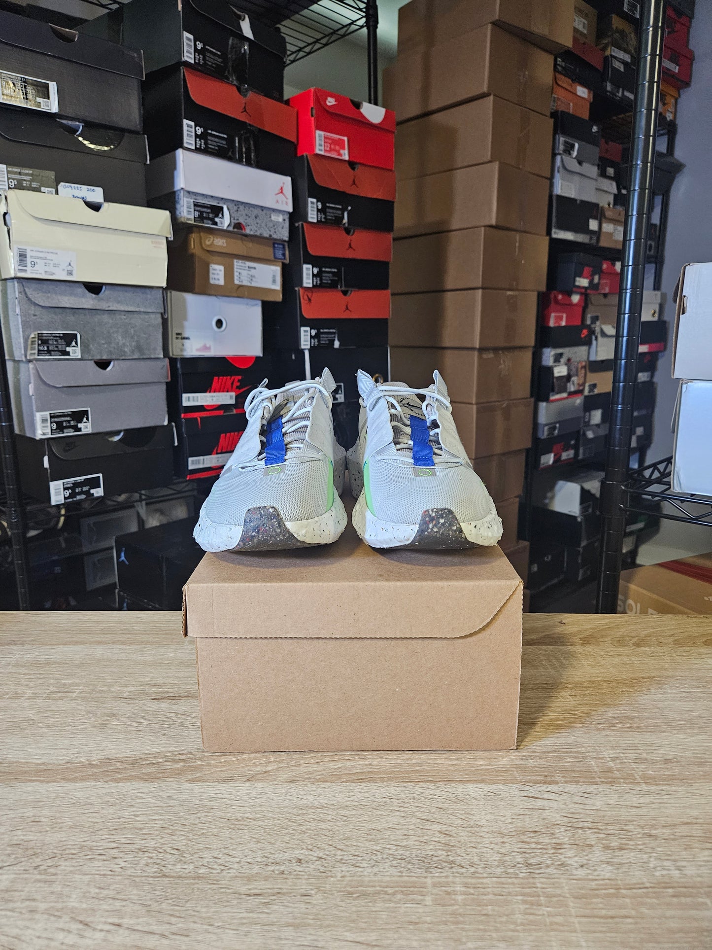 Size 10 - Crater Impact Pure Platinum