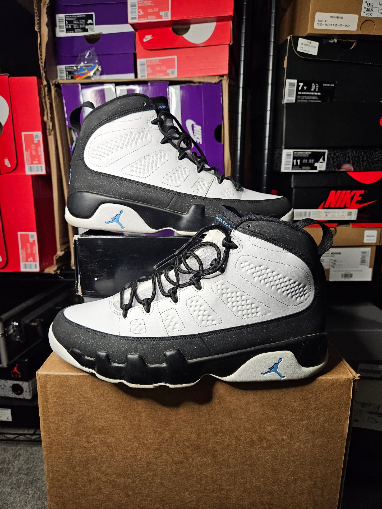 Size 10.5 - AJ 9 Retro University Blue 2020