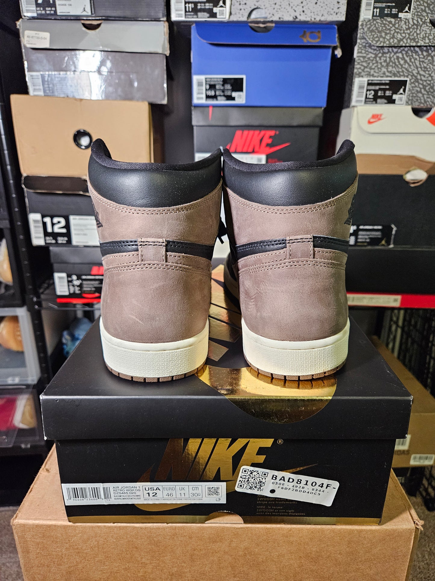 Size 12 - AJ 1 Retro OG High Palomino