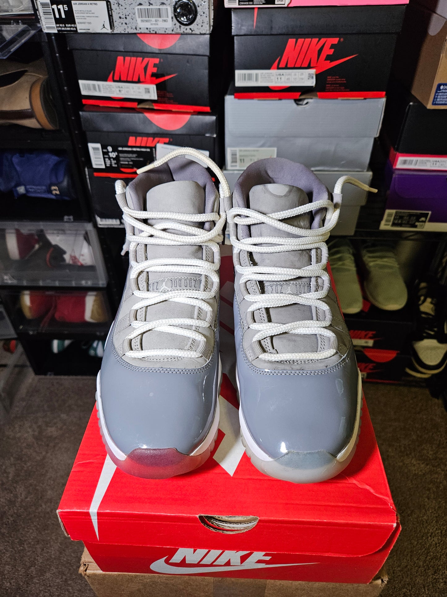 Size 9.5 - AJ 11 Retro High Cool Grey