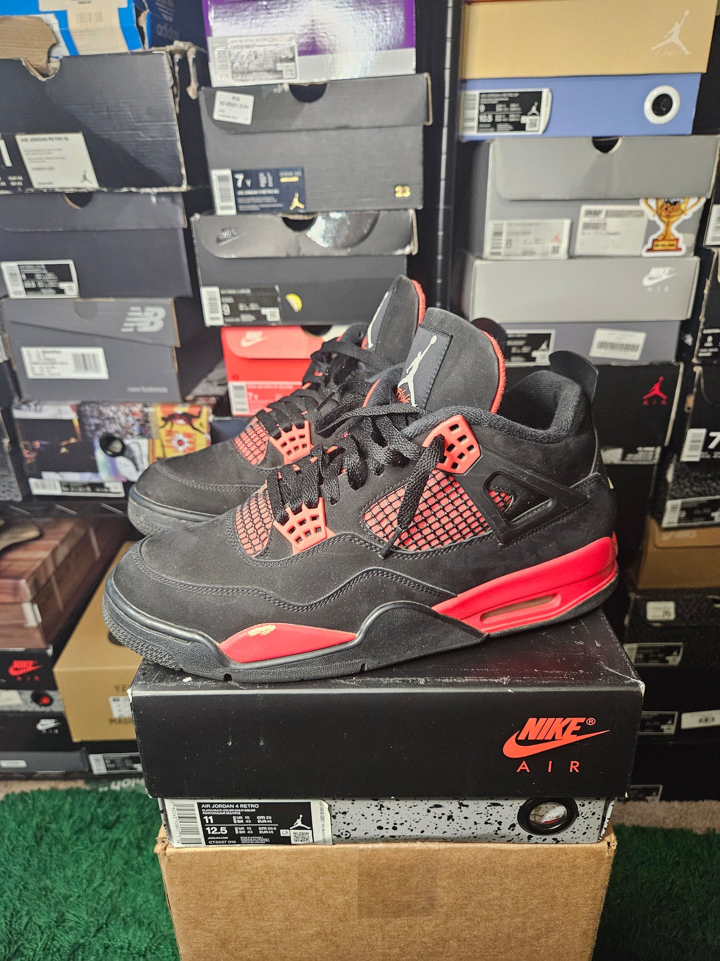 Size 11 - AJ 4 Retro Mid Red Thunder