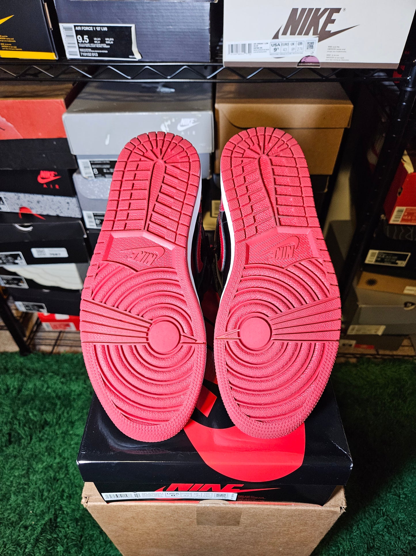 Size 8.5 - AJ 1 Retro OG High Patent Bred