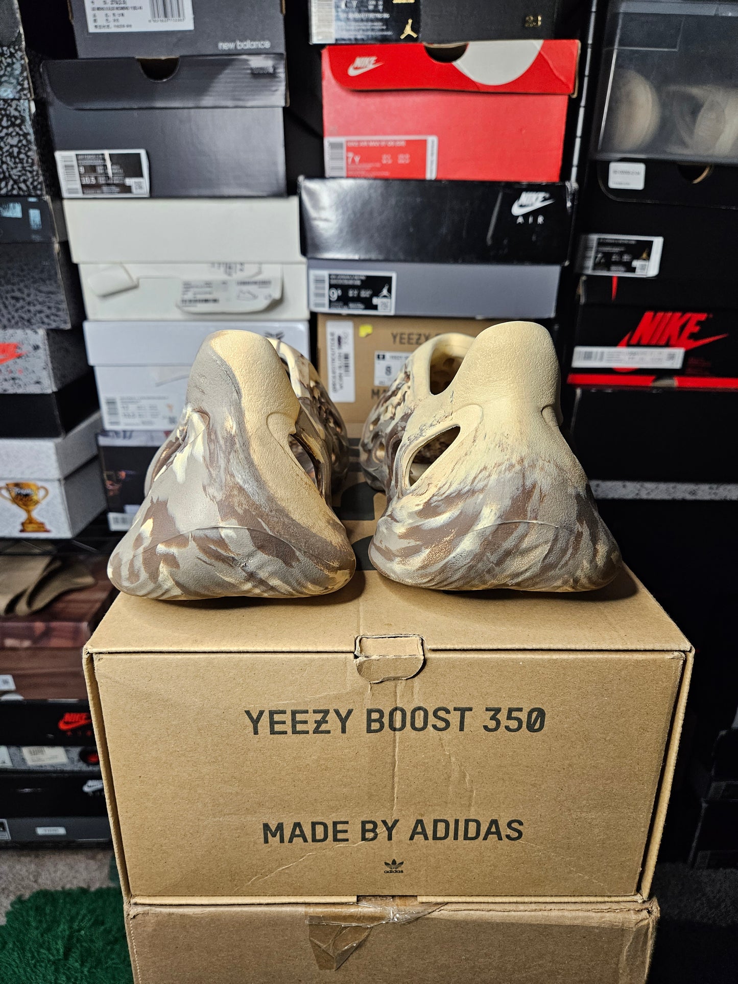 Size 12 - YZY Foam RNNR MX Cream Clay