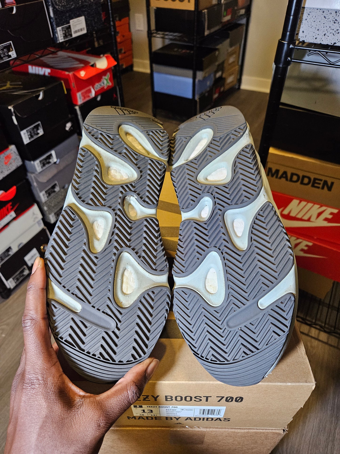 Size 13 - YZY 700 Salt