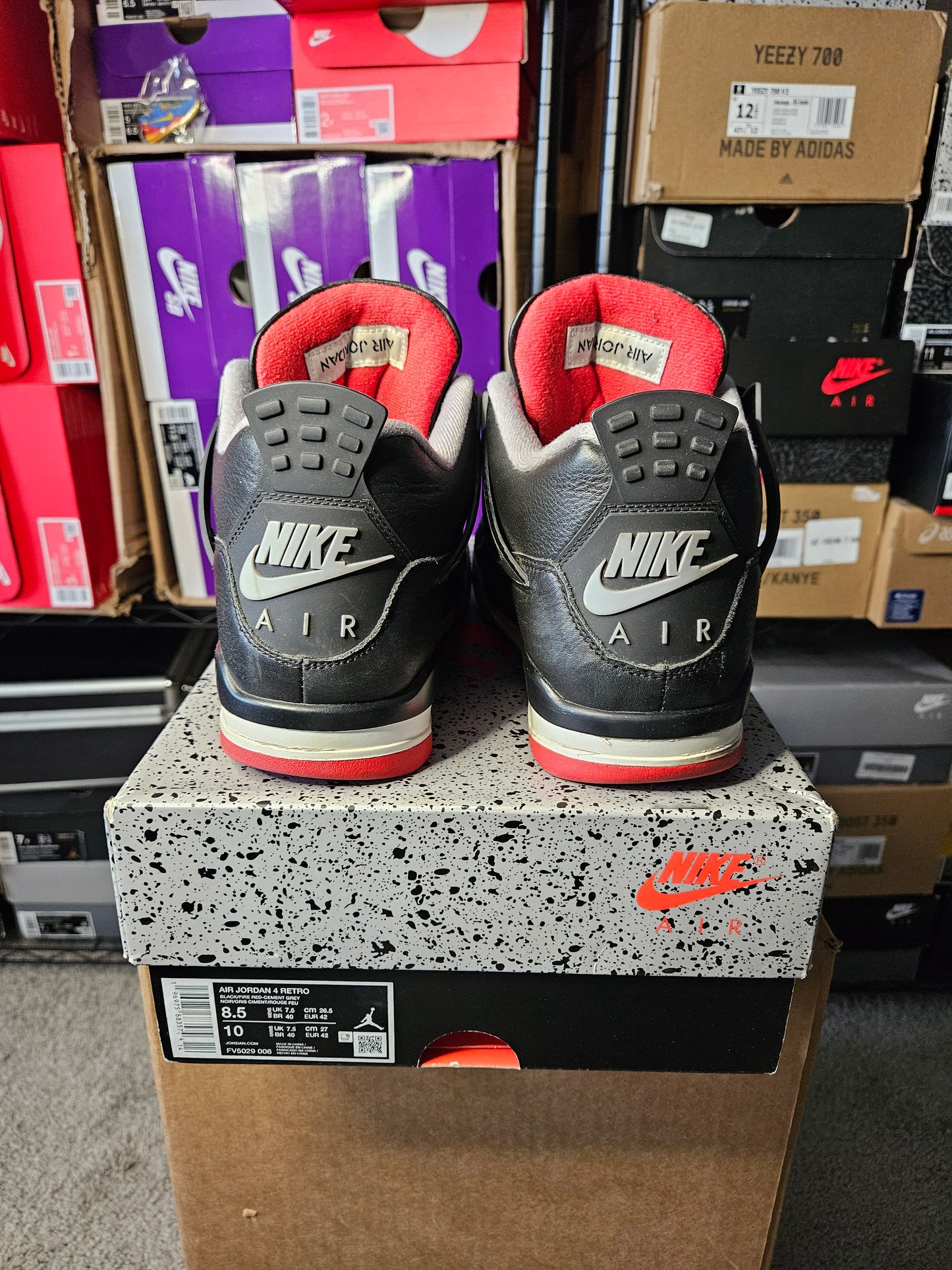 Size 8.5 - AJ 4 Retro Bred Reimagined