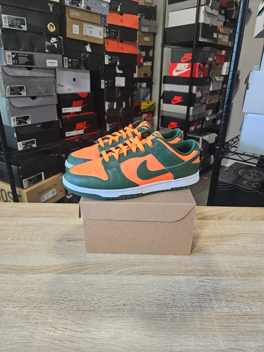 Size 10.5 - Dunk Low Miami Hurricanes